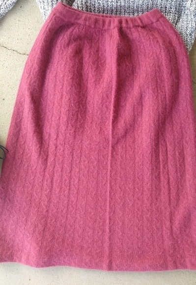 Vtg wool skirt MARISA CHRISTINA Womens size M - Picture 4 of 8